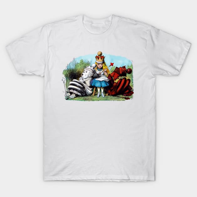 Alice and the Queens T-Shirt by MandyE